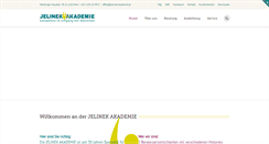Desktop Screenshot of jelinek-akademie.at